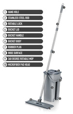 Microfiber Automatic Cleaning Mop