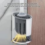 Silicone Toilet Brush with Refillable Handle Dispenser