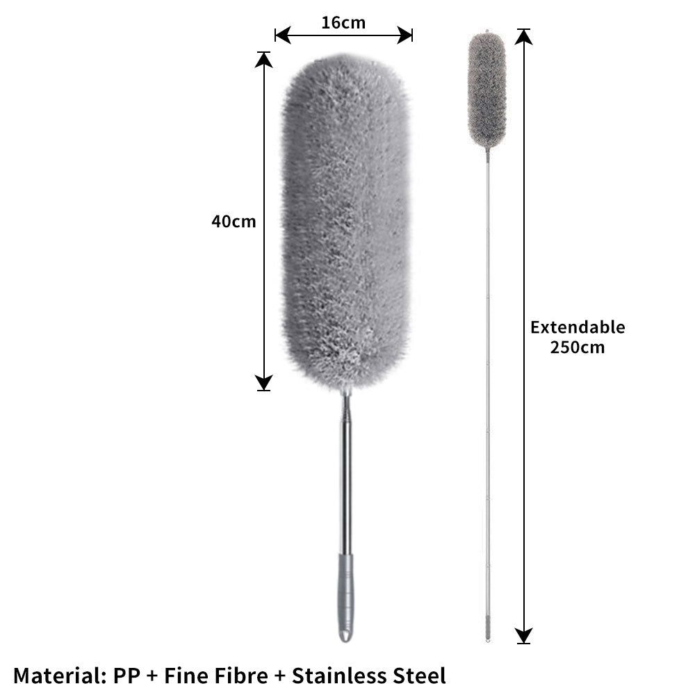 Retractable Rod Fiber Dust Cleaning Artifact