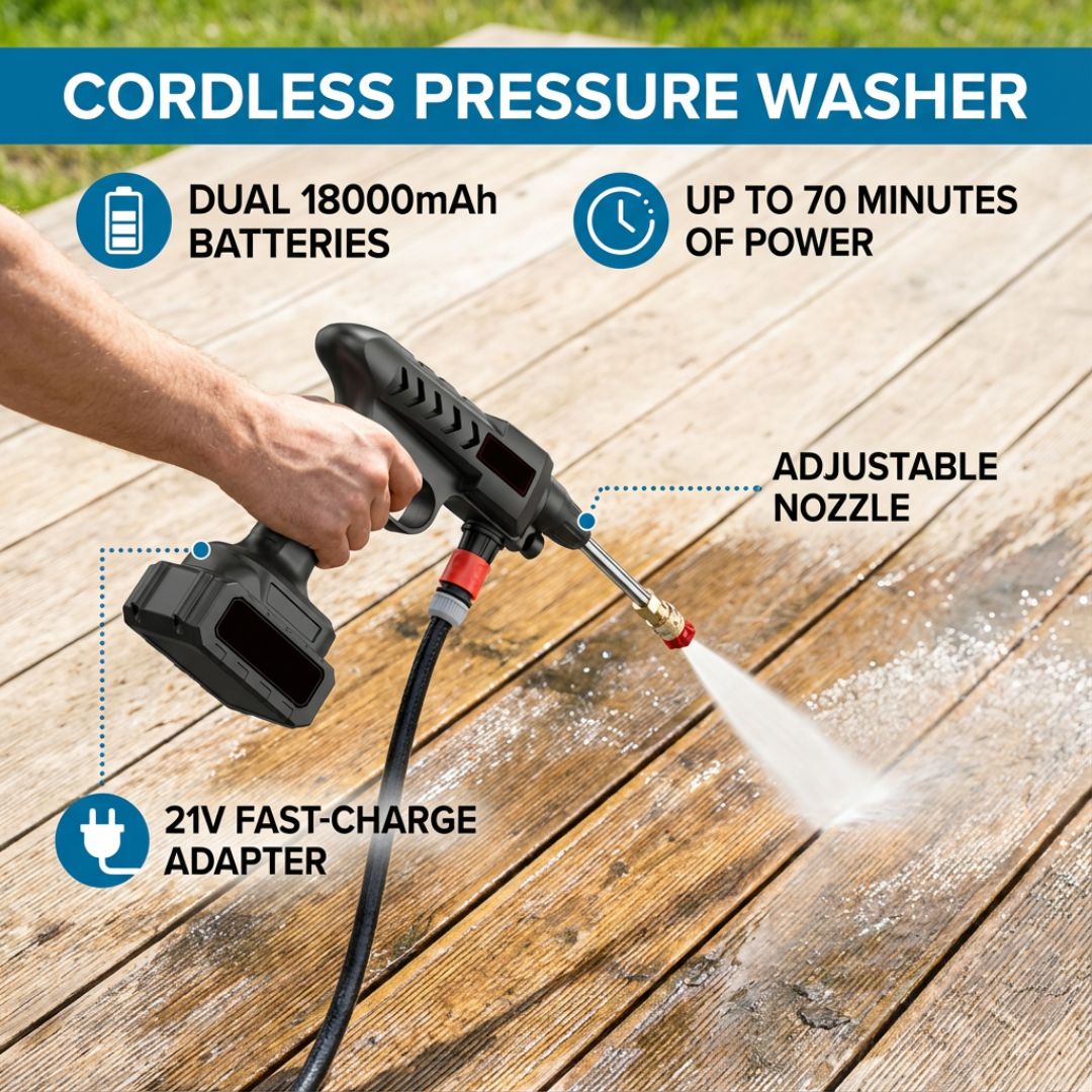 Wireless High Pressure Car Washer
