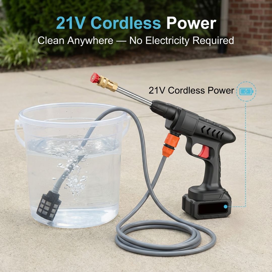 Wireless High Pressure Car Washer
