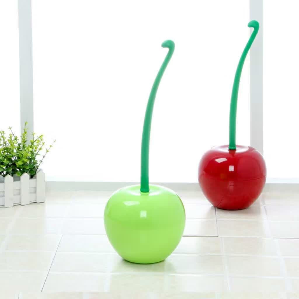 Nordic Cherry Toilet Brush and Holder