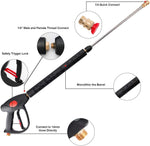 Car Pressure Washer with Extension Wand for Hot and Cold Water