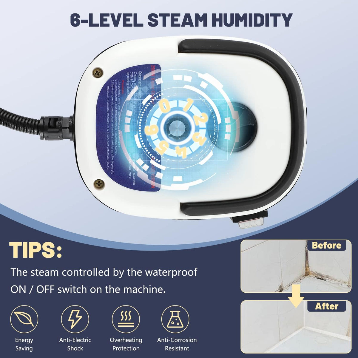 Handheld Steam Cleaner High Temperature Pressure Washer