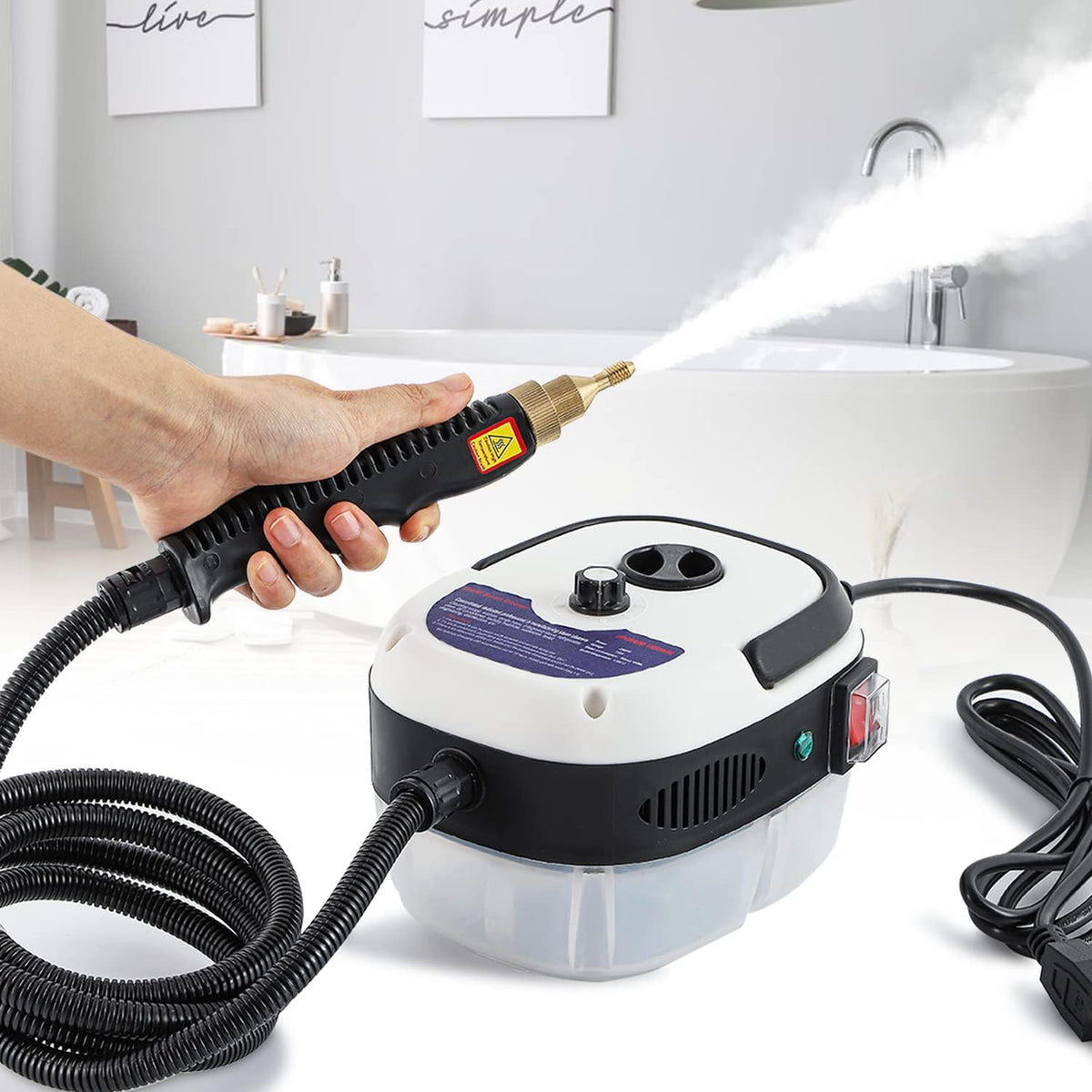 Handheld Steam Cleaner High Temperature Pressure Washer