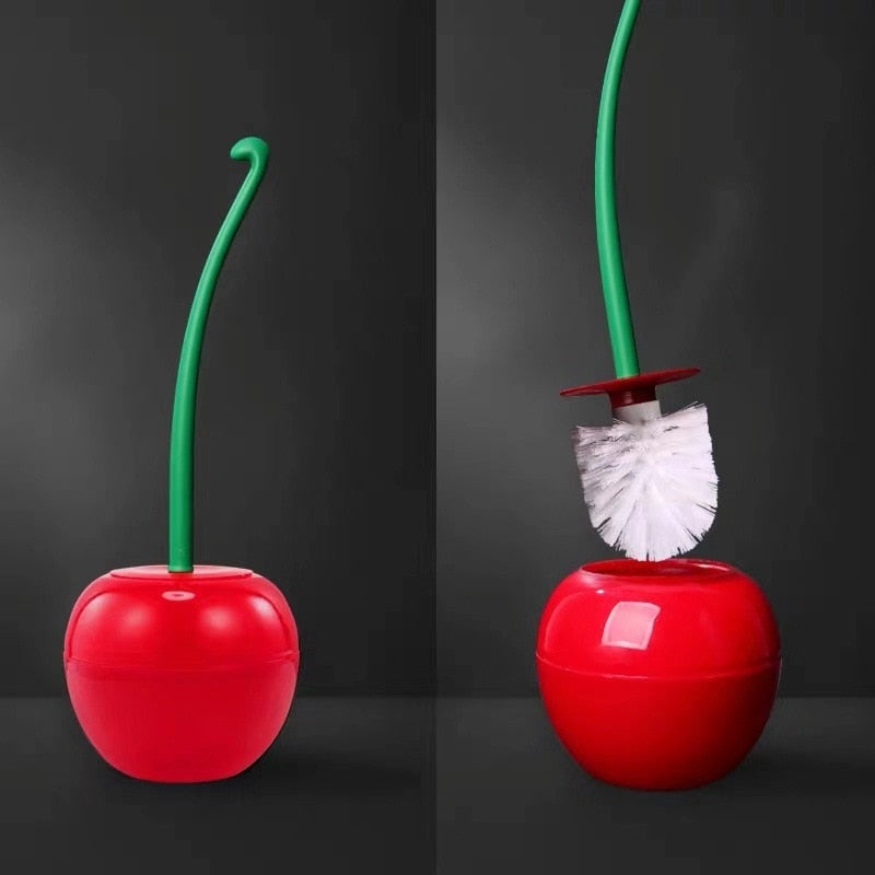 Nordic Cherry Toilet Brush and Holder