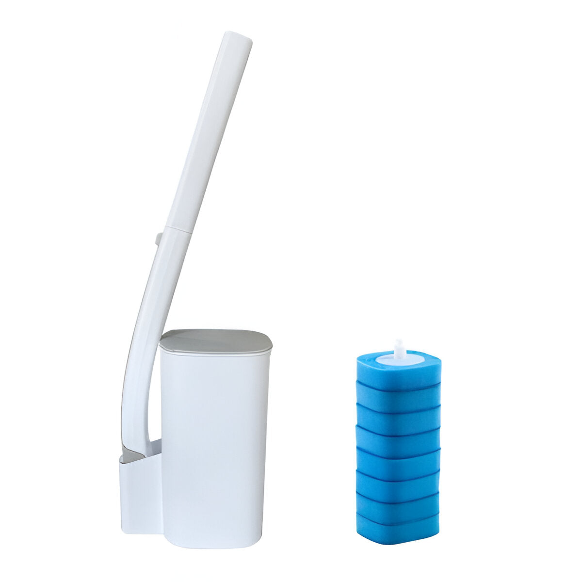 Disposable Toilet Brush with Cleaning Liquid